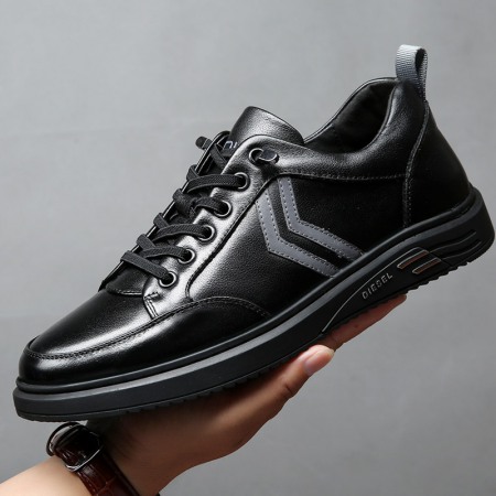 Men's Autumn New Trendy Small Leather Shoes Fashion Casual Shoes